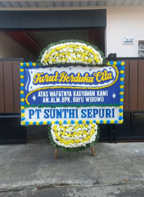 Papan Bunga Duka di Maragut