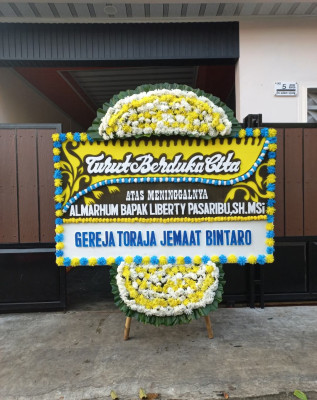 Papan Bunga Duka di Maragut